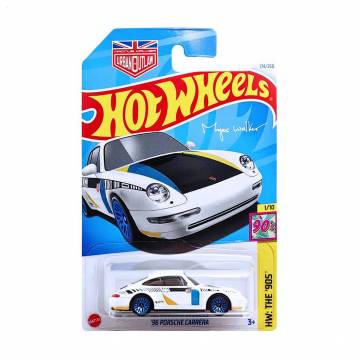 Базовый автомобиль Hot Wheels 96 Porsche Carrera, белый, от 3 лет, 11*3.5*11 см (5785) Базовый автомобиль Hot Wheels 96 Porsche Carrera, белый, от 3 лет, 11*3.5*11 см (5785)