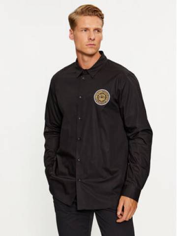 Just Cavalli Сорочка 75OALYS4 Чорний Slim Fit Just Cavalli Сорочка 75OALYS4 Чорний Slim Fit