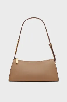 Женская коричневая кожаная сумка Коричневый ONESIZE DKNY R433YG57