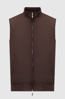 Коричневый жилет