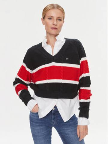 Tommy Jeans Светр DW0DW15941 Кольоровий Regular Fit Tommy Jeans Светр DW0DW15941 Кольоровий Regular Fit