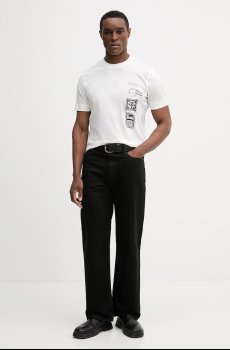 Хлопковая футболка Emporio Armani