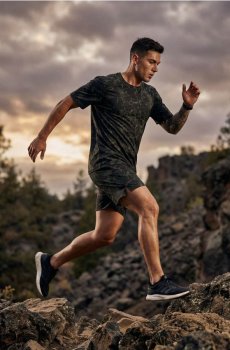 Спортивна футболка - різнобарвний