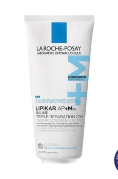 Липидовосстанавливающий бальзам La Roche-Posay Lipikar AP+MAX для ухода за сухой и склонной к атопии кожей лица и тела, 200 мл