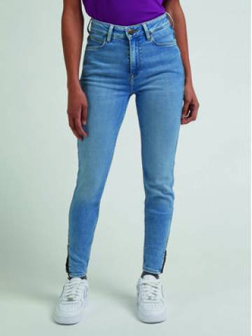 Lee Джинси Scarlett L31BGUB43 112330554 Голубий Skinny Fit Lee Джинси Scarlett L31BGUB43 112330554 Голубий Skinny Fit