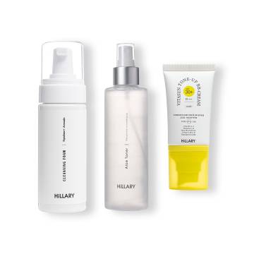 Сонцезахисний BB-крем SPF30+ Nude + Очищувальний набір за сухою шкірою Сонцезахисний BB-крем SPF30+ Nude + Очищувальний набір за сухою шкірою
