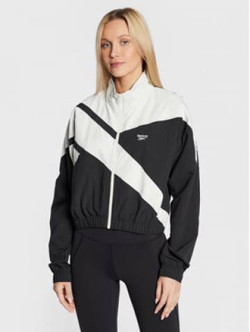 Reebok Демісезонна куртка Classics Franchise HH9752 Чорний Relaxed Fit Reebok Демісезонна куртка Classics Franchise HH9752 Чорний Relaxed Fit