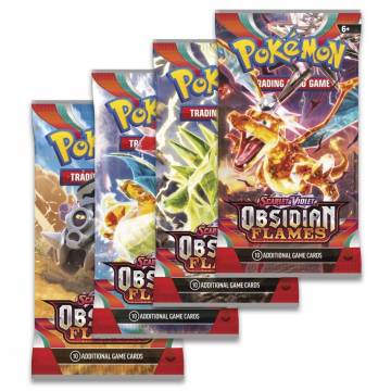 Настільна гра Pokemon SV03 Obsidian Flames Booster бустер пак в асортименті (186-85374) Настільна гра Pokemon SV03 Obsidian Flames Booster бустер пак в асортименті (186-85374)