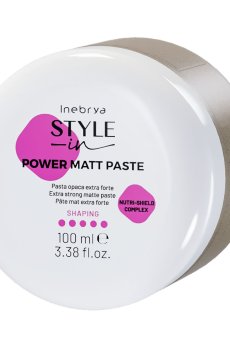 Матовая моделирующая паста для волос Inebrya Style-In Power Matt Paste, 100 мл