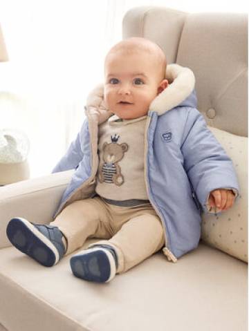 Mayoral Зимова куртка 2.410 Голубий Regular Fit Mayoral Зимова куртка 2.410 Голубий Regular Fit
