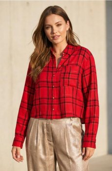 Сорочка з різдвяним мотивом - різнобарвний