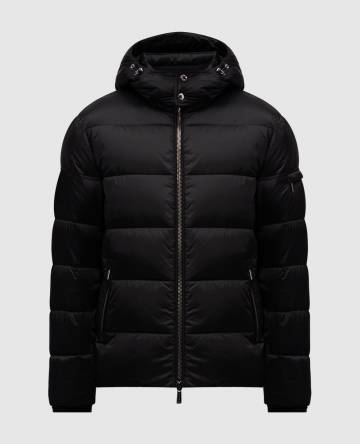 Черная пуховая куртка BRETT