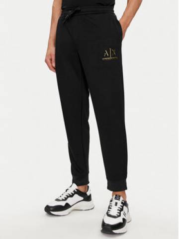 Armani Exchange Спортивні штани 3DZPSA Z9N1Z 1200 Чорний Regular Fit Armani Exchange Спортивні штани 3DZPSA Z9N1Z 1200 Чорний Regular Fit