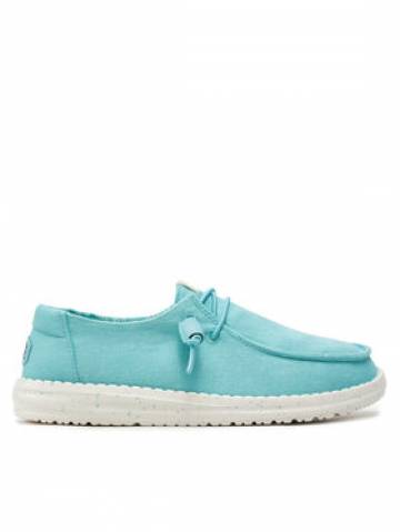 Hey Dude Туфлі Wendy Canvas 40902-440 Бірюзовий Hey Dude Туфлі Wendy Canvas 40902-440 Бірюзовий