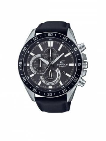 Casio Годинник Edifice EFV-620L-1AVUEF Чорний Casio Годинник Edifice EFV-620L-1AVUEF Чорний
