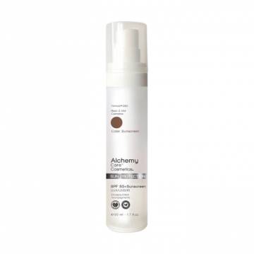 Солнцезащитный крем для лица Alchemy Care Cosmetics Sun Protection SPF 50+ UVA/UVB/IR Sunscreen Color Sunscreen, 50 мл Солнцезащитный крем для лица Alchemy Care Cosmetics Sun Protection SPF 50+ UVA/UVB/IR Sunscreen Color Sunscreen, 50 мл