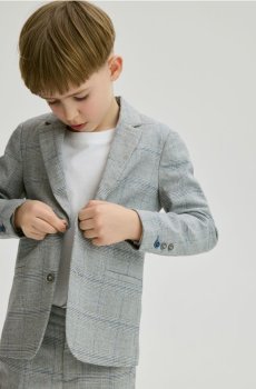 Reserved - Елегантний блейзер - світло-сірий - 231IM-09X