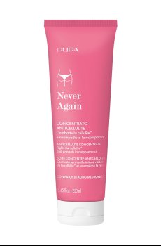 Антицеллюлитный концентрат для тела Pupa Never Again Anticellulite Concentrate, 250 мл