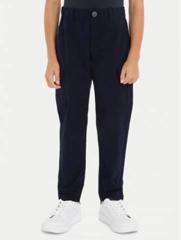 Tommy Hilfiger Штани з тканини KB0KB08837 Cиній Regular Fit Tommy Hilfiger Штани з тканини KB0KB08837 Cиній Regular Fit