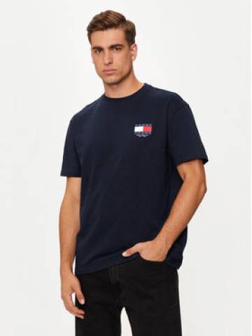 Tommy Jeans Футболка DM0DM19695 Cиній Regular Fit Tommy Jeans Футболка DM0DM19695 Cиній Regular Fit