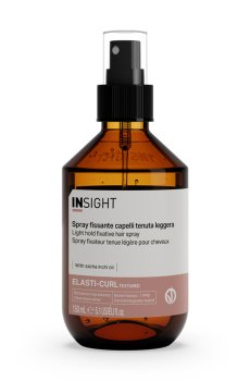 Фиксирующий спрей для волос Insight Elasti-Curl Textured Light Hold Fixative Hair Spray Легкая фиксация, 150 мл (стекло)
