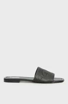 Женские черные слайдеры BRIO Черный 40 Karl Lagerfeld KL85400