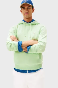 Мужское мятное худи ESSENTIAL TERRY Ментоловый M Tommy Hilfiger MW0MW37235