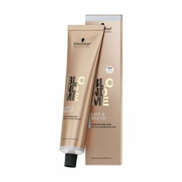 Уценка! Осветляющий бондинг-крем Schwarzkopf Professional BlondMe Lift&Blend для седых волос, Ice, 60 мл Уценка! Осветляющий бондинг-крем Schwarzkopf Professional BlondMe Lift&Blend для седых волос, Ice, 60 мл