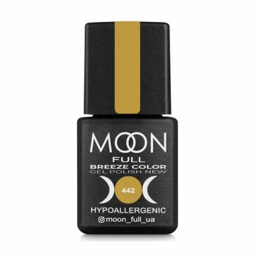 Гель-лак для ногтей Moon Full Breeze Color Gel Рolish 442 Светлый шафран, 8 мл Гель-лак для ногтей Moon Full Breeze Color Gel Рolish 442 Светлый шафран, 8 мл