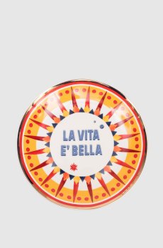 Фарфоровая тарелка для хлеба La Vata E`Bella