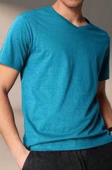 Різдвяна футболка з котом - морська хвиля