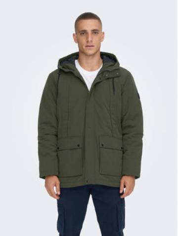 Only & Sons Зимова куртка 22022654 Сірий Regular Fit Only & Sons Зимова куртка 22022654 Сірий Regular Fit