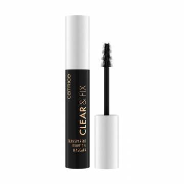 Прозрачная гелевая тушь для бровей Catrice Clear & Fix Brow Gel Mascara Transparent, 5 мл Прозрачная гелевая тушь для бровей Catrice Clear & Fix Brow Gel Mascara Transparent, 5 мл