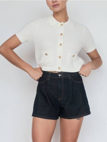 Reserved - Джинсові шорти - темно-синій - 547GE-59J Reserved - Джинсові шорти - темно-синій - 547GE-59J