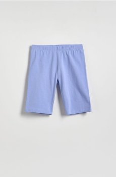 Reserved - Велосипедні шорти з тканини з додаванням бавовни - синій - 252HN-55X