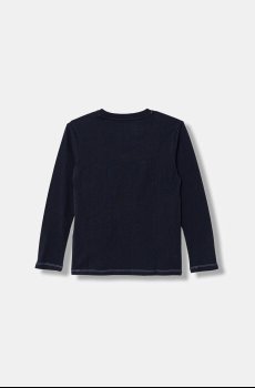 Хлопковый детский лонгслив Guess