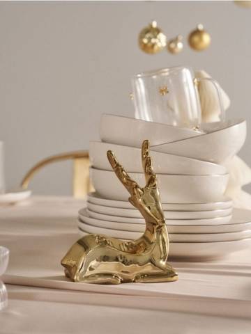 Різдвяна прикраса - золотий