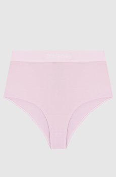 Розовые трусики с высокой посадкой
