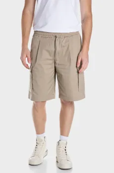 Мужские бежевые шорты Бежевый 33 Replay M9026 .000.84909