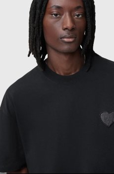 Хлопковая футболка AllSaints LOVER