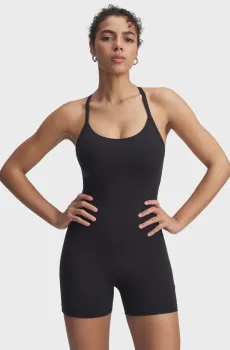 Женский черный комбинезон Motion Shorts Bodysuit Черный L Under Armour 6007876-001