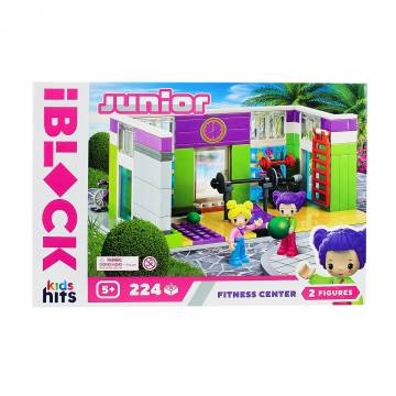 Конструктор IBLOCK Junior Kids hits Фітнес-центр 224 деталі (KH08/004/2) Конструктор IBLOCK Junior Kids hits Фітнес-центр 224 деталі (KH08/004/2)