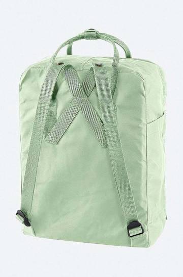 Рюкзак Fjallraven Kanken цвет зелёный большой с аппликацией F23510.600-600 Рюкзак Fjallraven Kanken цвет зелёный большой с аппликацией F23510.600-600