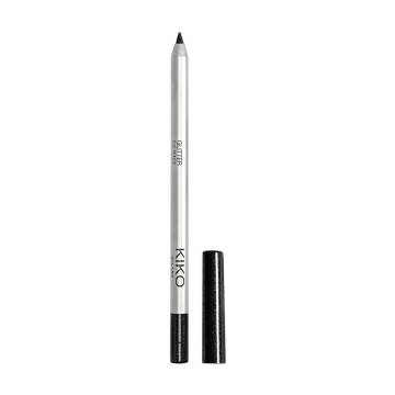 Карандаш для глаз с блестками Kiko Milano Glitter Eyepencil Black, 0.5 г Карандаш для глаз с блестками Kiko Milano Glitter Eyepencil Black, 0.5 г
