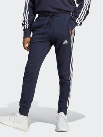 adidas Спортивні штани Essentials French Terry Tapered Cuff 3-Stripes Joggers IC9406 Голубий Regular Fit adidas Спортивні штани Essentials French Terry Tapered Cuff 3-Stripes Joggers IC9406 Голубий Regular Fit