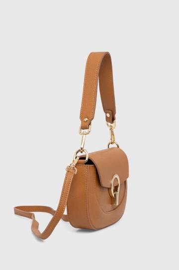 Кожаная сумочка Answear.LAB цвет красный