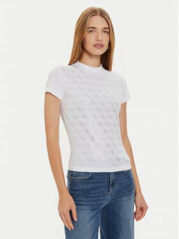 Guess Футболка W4BI26 J1314 Білий Slim Fit Guess Футболка W4BI26 J1314 Білий Slim Fit