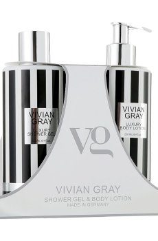 Уценка! Набор Vivian Gray Luxury Lemon & Green Tea (гель для душа, 250 мл + лосьон для тела, 250 мл)