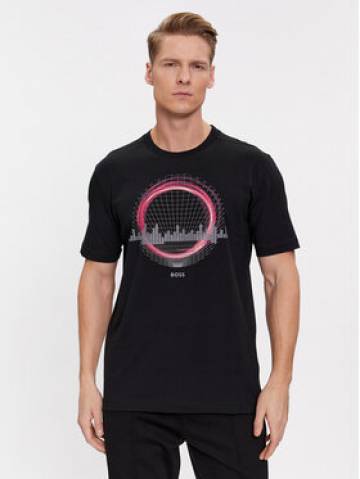 Boss Футболка 50506372 Чорний Regular Fit Boss Футболка 50506372 Чорний Regular Fit