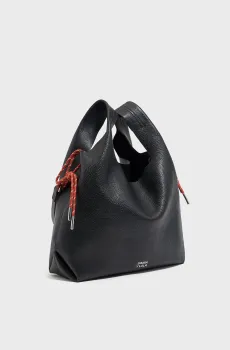 Женская черная кожаная сумка Черный ONESIZE Bimba Y Lola 251BBBJ7U.11000